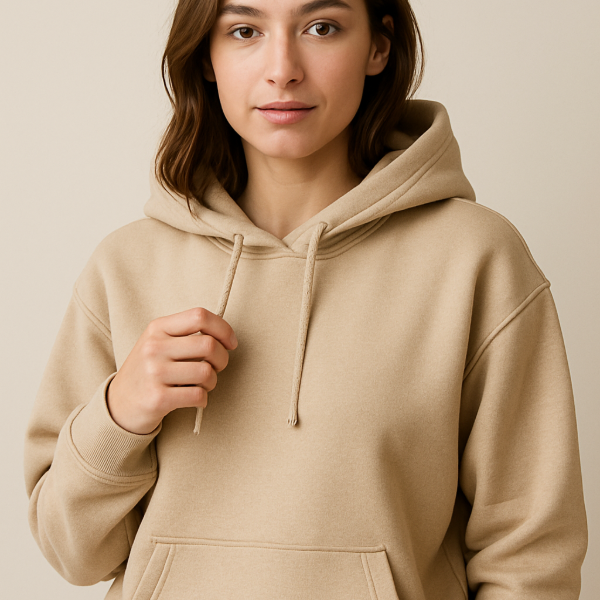 Beige hoodie