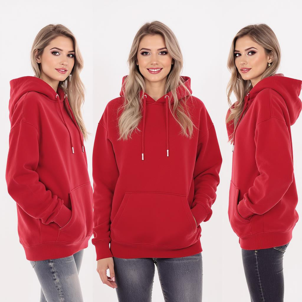 Red hoodie